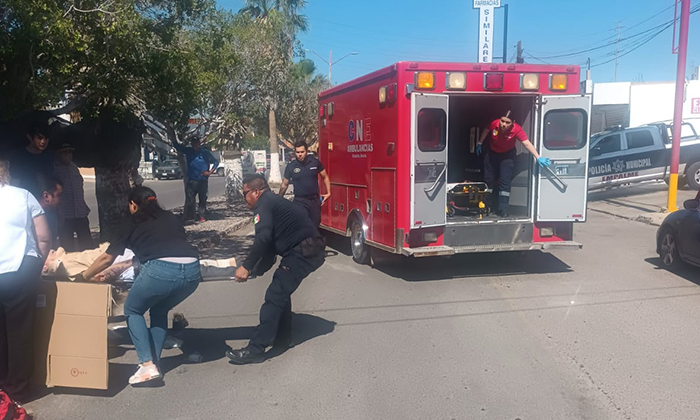 Muere adulto mayor atropellado en Empalme