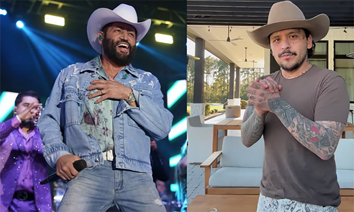 Unen sus voces Christian Nodal y Pancho Barraza
