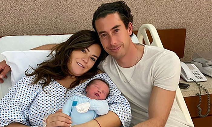 Nace bebé de Mariana Echeverría y Óscar Jiménez tras años de intentos y dos pérdidas