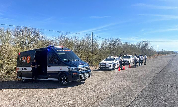 Intensifica Tránsito Municipal operativos en la ciudad y carretera a Bahía de Kino
