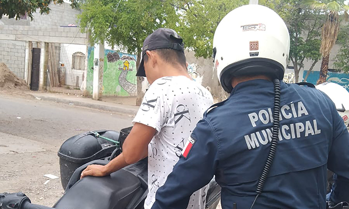 Detienen a joven acusado de múltiples atracos en el fraccionamiento Villa Verde 