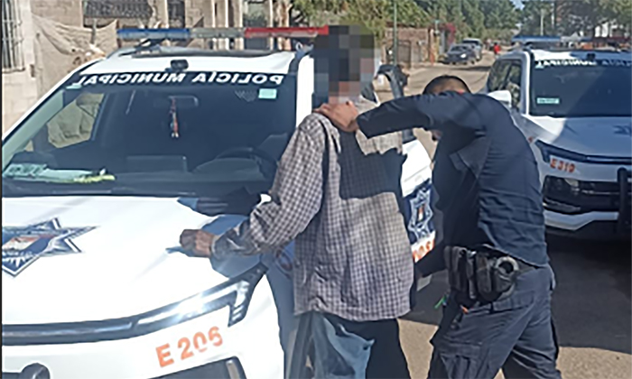 Arrestan a sujeto por amenazar de muerte a su hija en el ejido La Victoria