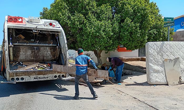 Acopian mil 100 toneladas de cacharros; Ayuntamiento de Hermosillo 