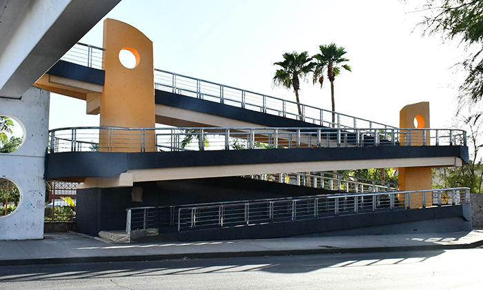 Darán mantenimiento a puente peatonal Unison; Autoridades municipales