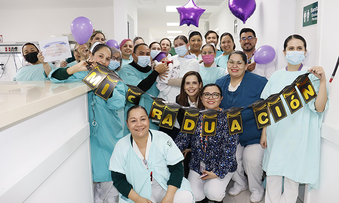 Celebra IMSS “graduación” de bebés prematuros al terminar hospitalización