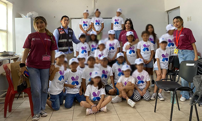 Fomentan en campamentos prevención y valores en la niñez