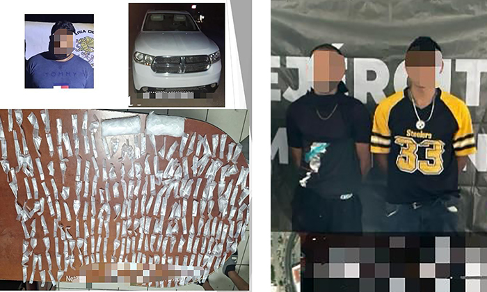 Detienen a 16 personas con droga; Agentes de distintas corporaciones