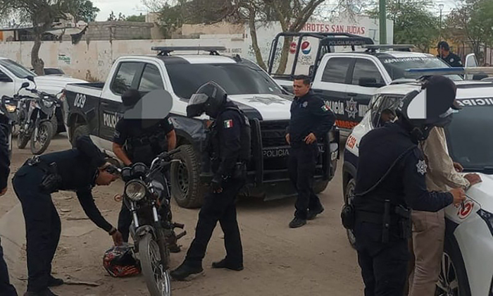 Aprehenden a dos ladrones en flagrancia en el fraccionamiento Sacramento Residencial