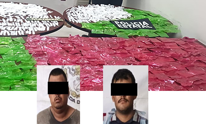 Hallan más de mil envoltorios con droga en el poblado Miguel Alemán