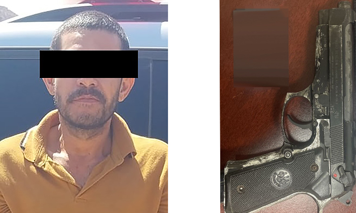 Detienen a sujeto por violencia familiar