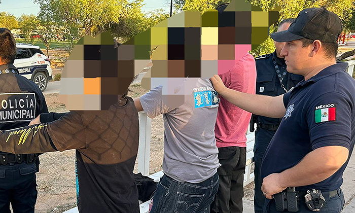Capturan a ocho personas con porciones de droga en distintas colonias