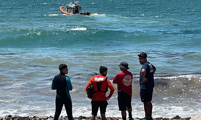 Hallan cadáver de joven pescador a 400 metros de la playa del Centinela