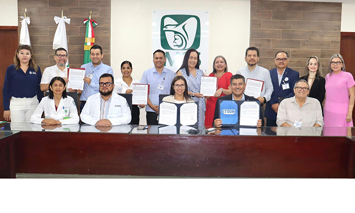 Firma convenios IMSS Sonora e Instituto Tecnológico de Sonora para colaboración académica