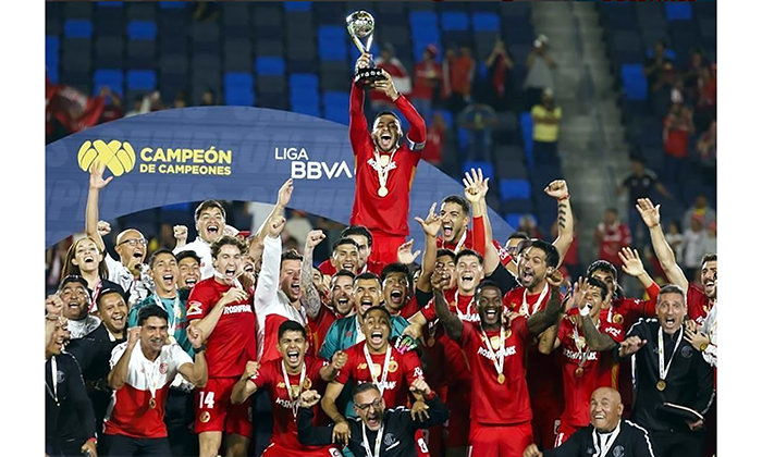 Toluca gana el Campeón de Campeones tras derrotar al América por 3-1