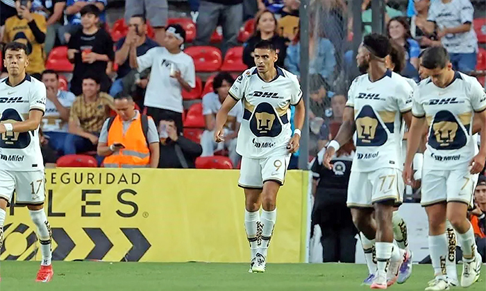 Pumas vence 2-0 a Querétaro; Tiene Keylor Navas debut soñado