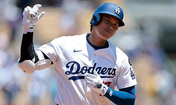 Othani pega jonrón por quinto juego al hilo; Hace historia con Dodgers