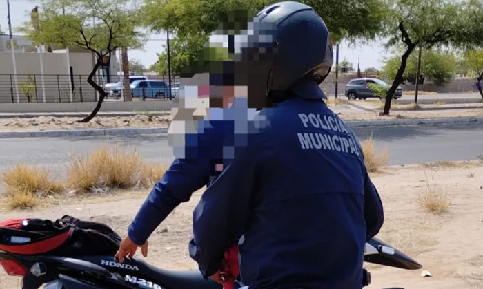 Arrestan a motociclista con droga en la colonia Cinco de Mayo