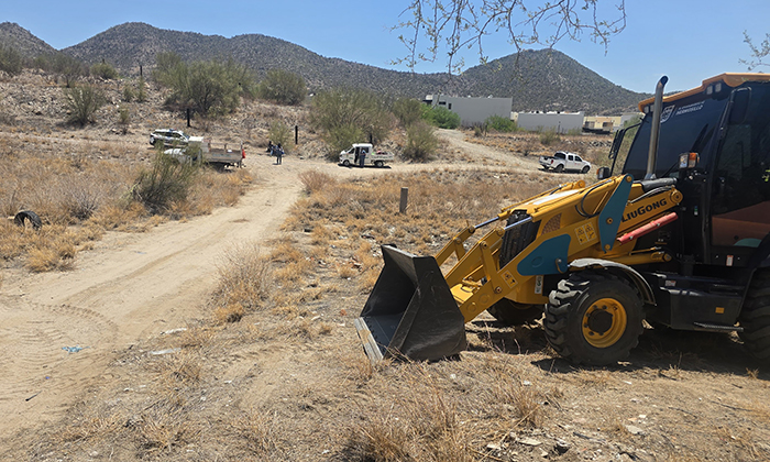 Autoridades municipales recuperan predio invadido en Cerro Johnson