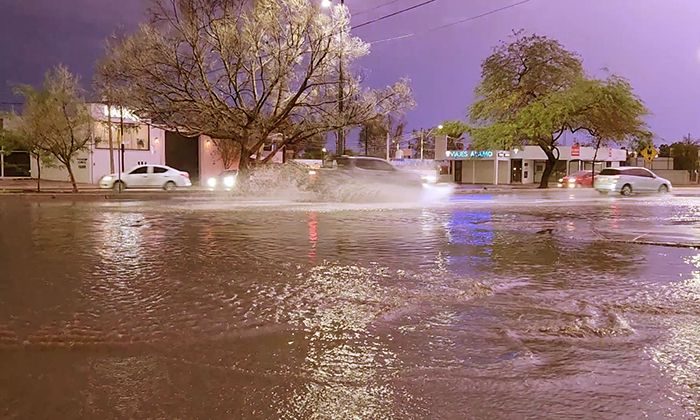 Tormenta deja apagones