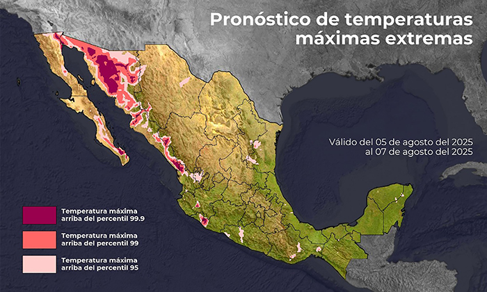 Advierten por ola de altas temperaturas; Autoridades de Protección Civil