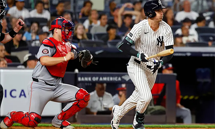 Yanquis domina por 10-5 a Nacionales de Washington con gran actuación del novato Cam Schlittler