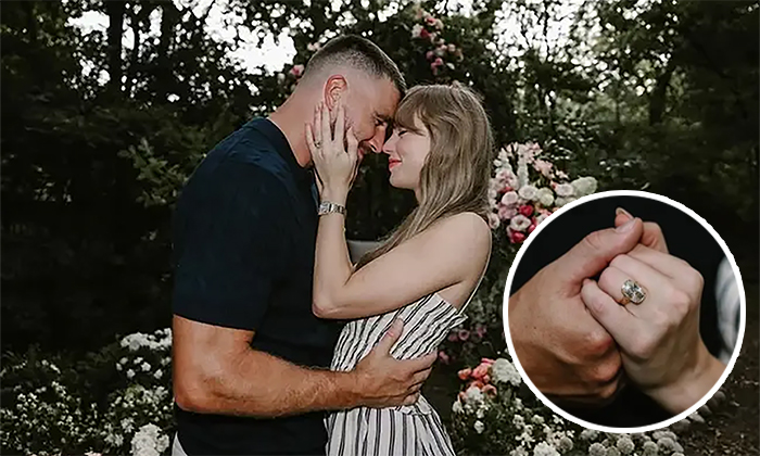 Se comprometen Taylor Swift y Travis Kelce tras dos años de noviazgo