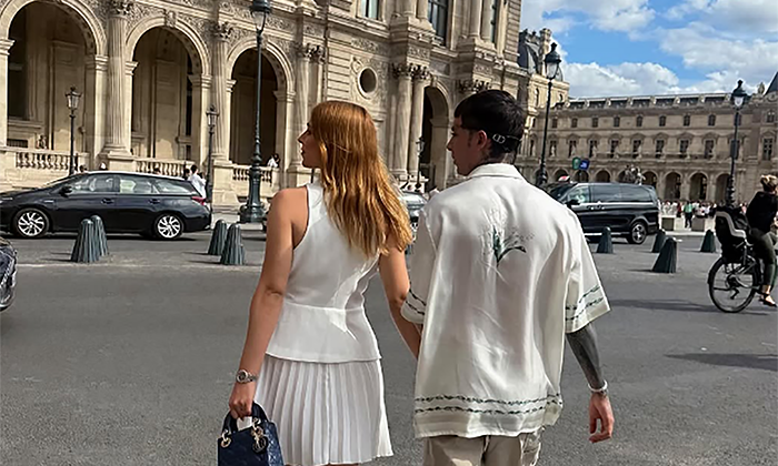 Vacaciona Natanael Cano y su novia por Europa