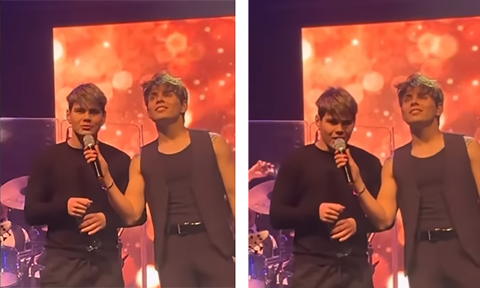 Hijos de Luis Miguel y Aracely Arámbula cantan como El Sol