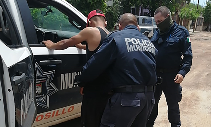 Sorprenden en pleno atraco a ladronzuelo en la colonia Cuauhtémoc 