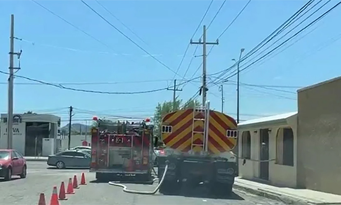 Sofocan incendio en cuarto de lavado en la colonia Loma Linda
