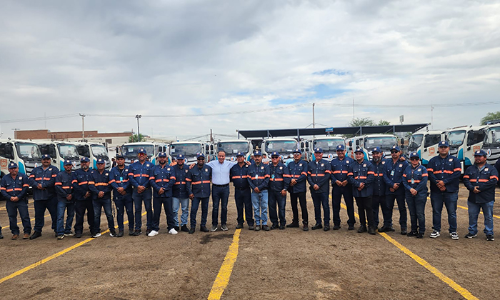 Entrega Toño Astiazarán 25 recolectores eléctricos; Tiene Hermosillo la flotilla más grande del país