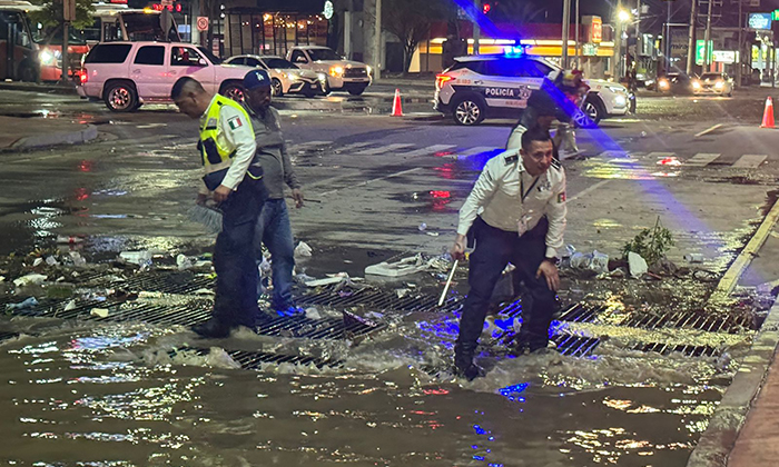 Atienden daños por intensa tormenta; Autoridades municipales