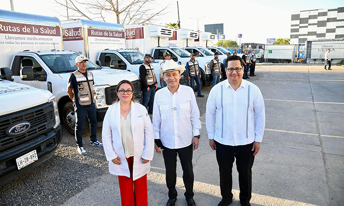 Inicia distribución de medicinas en Sonora mediante el programa Rutas de la Salud