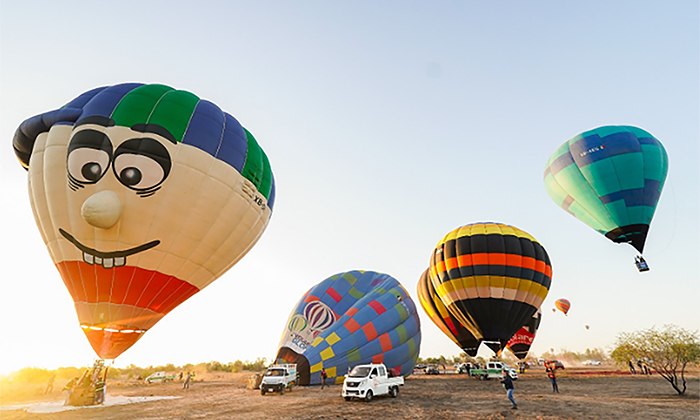Todo está listo para Festival del Globo