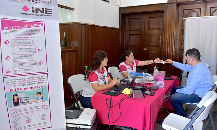 Instalarán en Palacio Municipal módulo del INE; El miércoles