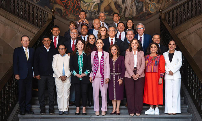 Expone gobernador avances en IMSS Bienestar ante la presidenta Claudia Sheinbaum