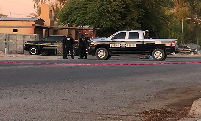 Atacan a balazos a peatón en San Luis Río Colorado
