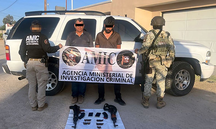 Detienen a cinco presuntos generadores de violencia en Plutarco Elías Calles