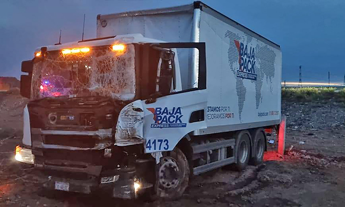 Deja “camionazo” seis jornaleros lesionados en la salida norte de Empalme