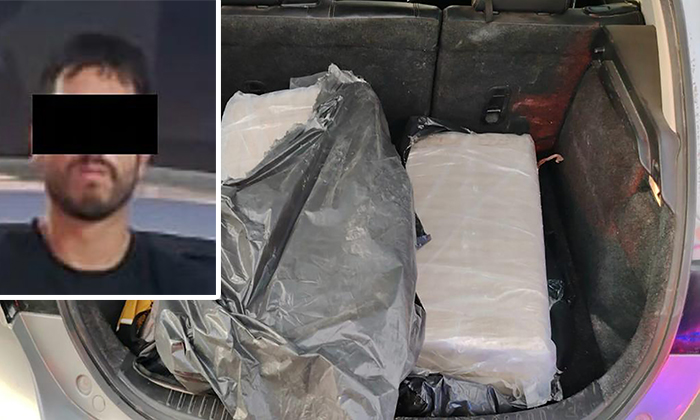 Detienen a sujeto con 20.5 kilos de mariguana en operativo conjunto en Cajeme