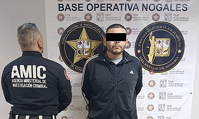 Aseguran a acusado de desaparición de dos personas en Nogales
