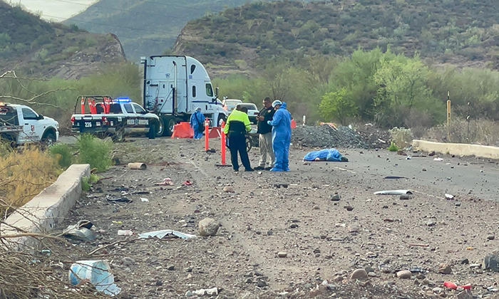 Fallece motociclista en choque en Guaymas