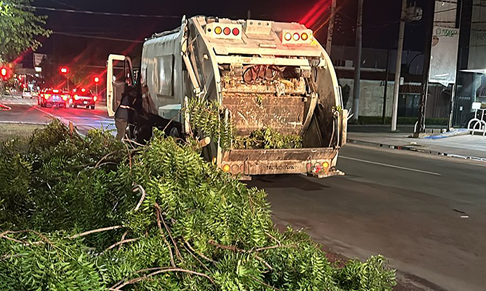 Atienden 55 reportes tras tormenta; Personal de Bomberos y Protección Civil