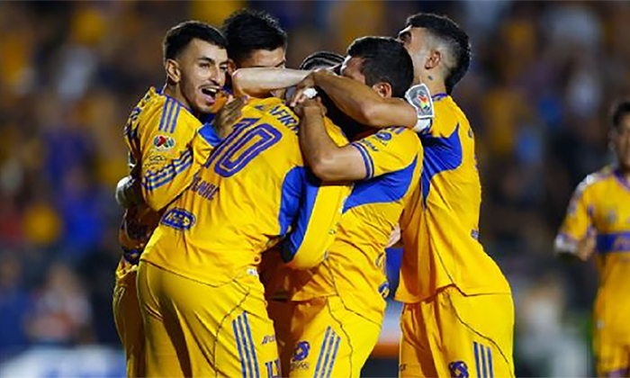 Tigres pega goleada a Puebla al reanudar el torneo Apertura