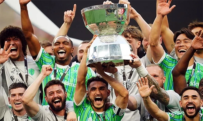 Seattle Sounders se corona en la Leagues Cup con goleada a equipo de Messi
