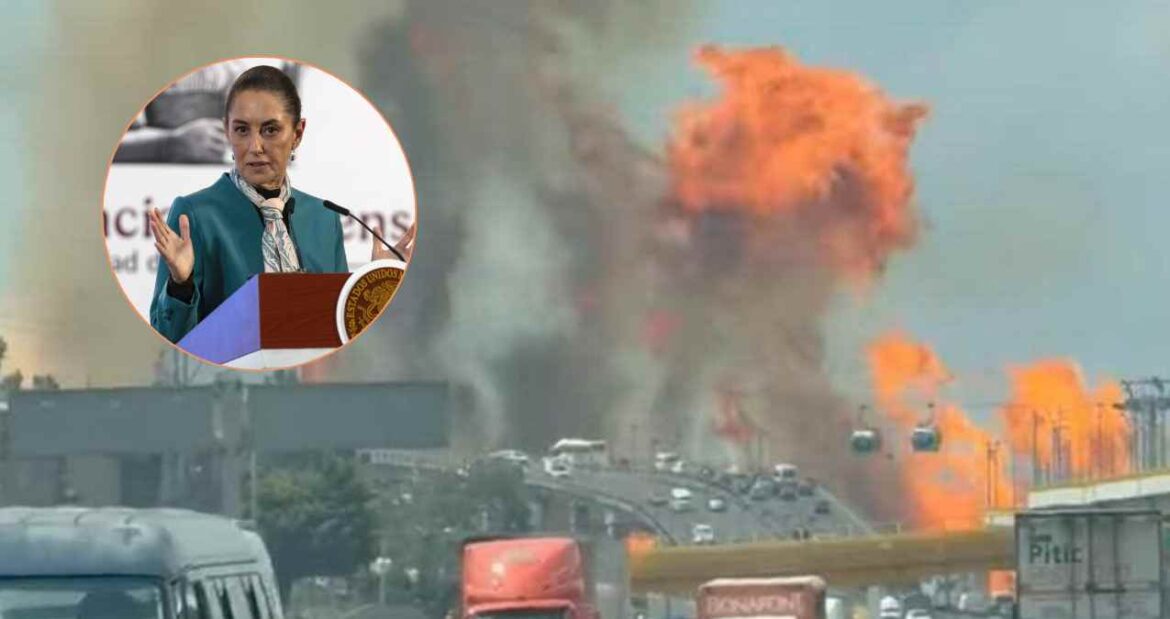 La Presidenta Sheinbaum Expresa Solidaridad con Familias Afectadas por la Explosión de Pipa en Iztapalapa