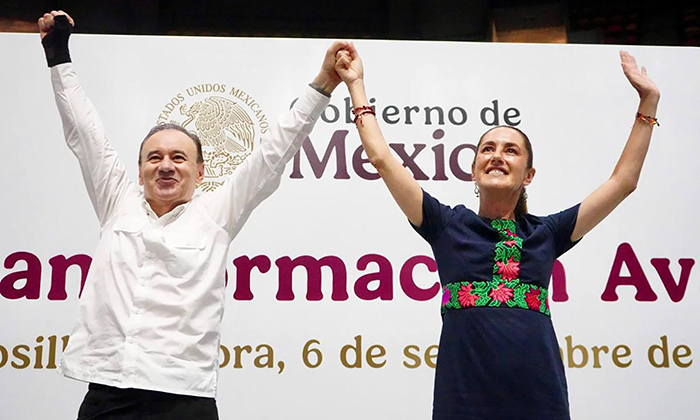 Anuncia Sheinbaum 831 mdp para ganaderos durante su visita a Sonora