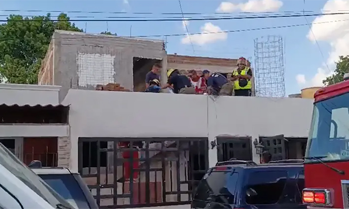 Cae obrero de la construcción de segundo piso en la colonia Misioneros