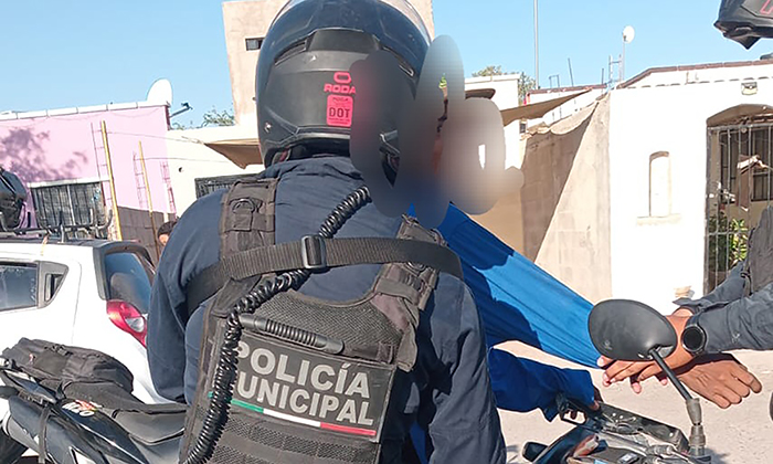 Queda en prisión pistolero con escuadra en la colonia Jacinto López