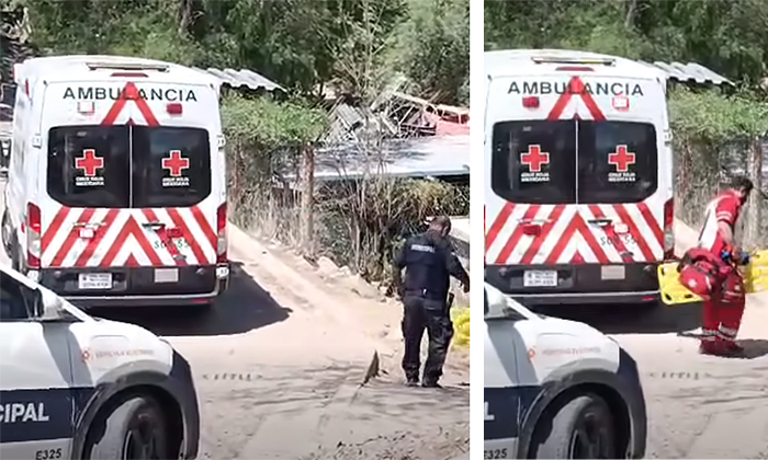 Cae anciano del techo de su casa en la colonia Metalera
